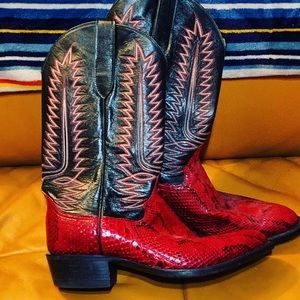 Men’s Cowtown Lizard skin cowboy boots